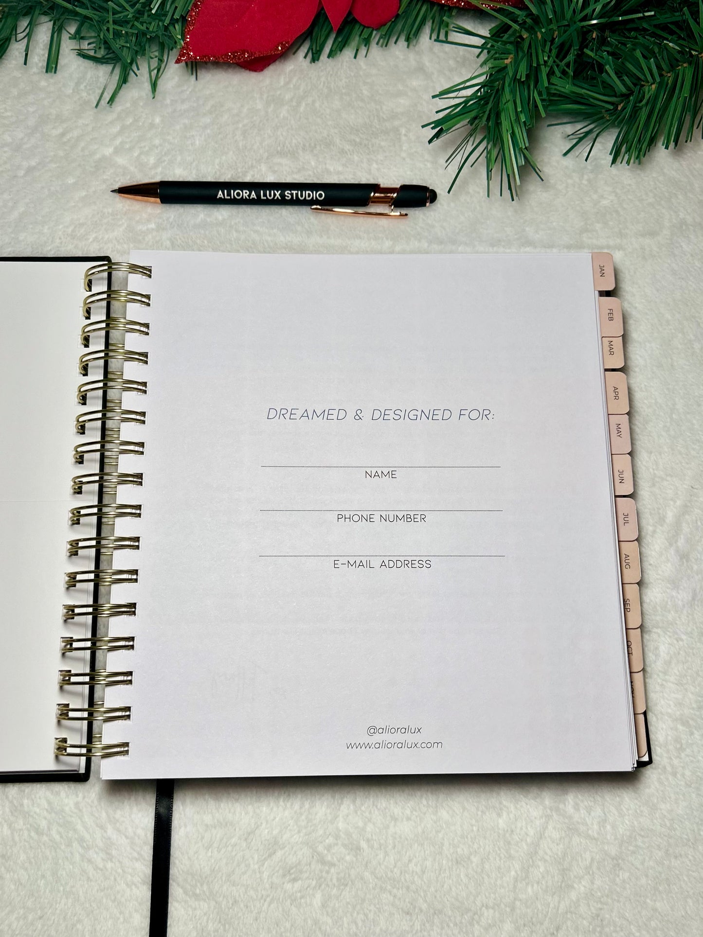 Limited Edition 2026 Noir Planner