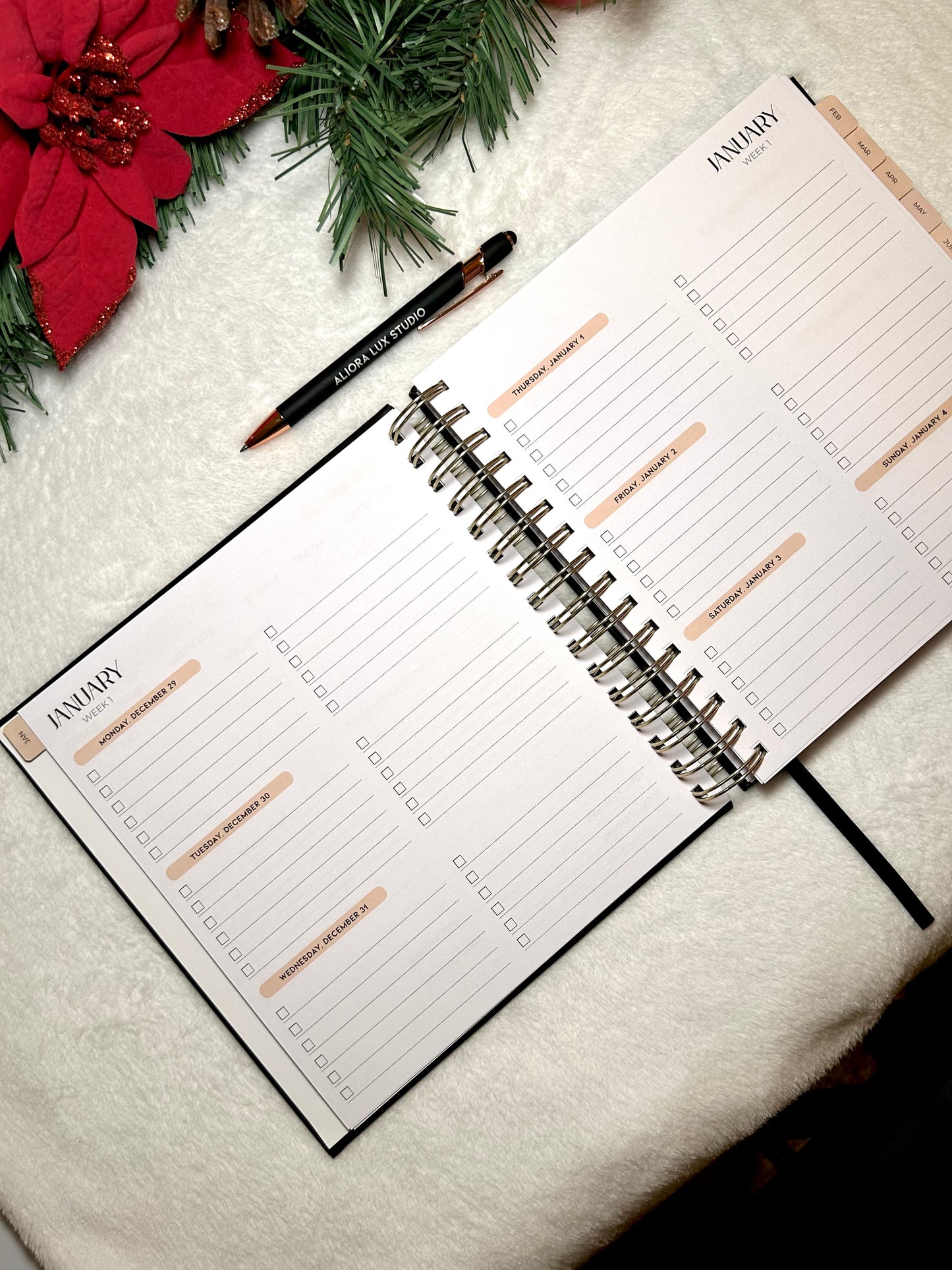 Limited Edition 2026 Noir Planner